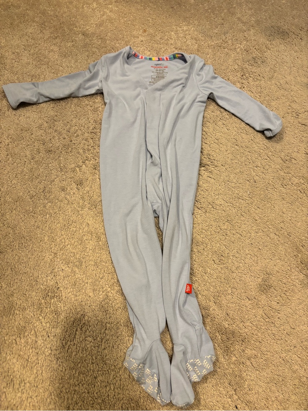 EUC Magnetic Me Modal Footie Pajamas